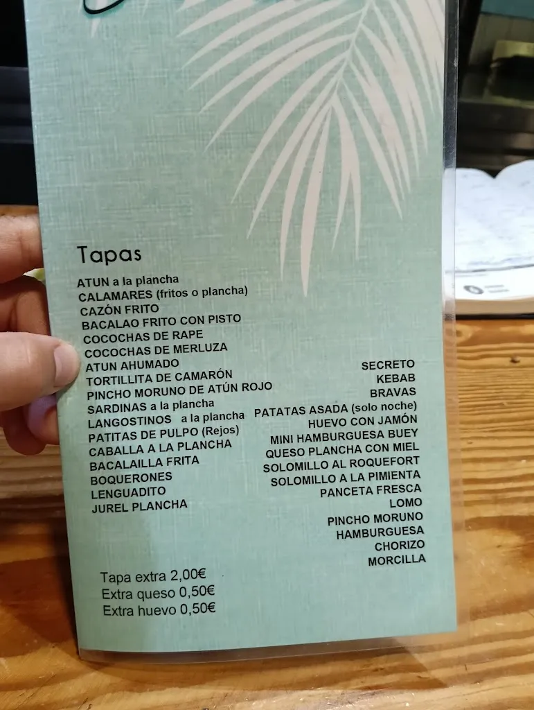 Menu_Cafe Bar Bella Mar_Carboneras_image_1