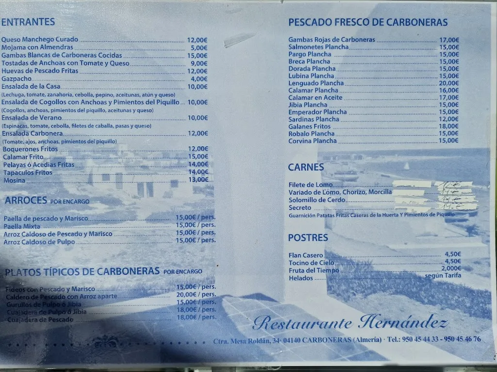 Menu_Bar Restaurante Hernandez_Carboneras_image_3