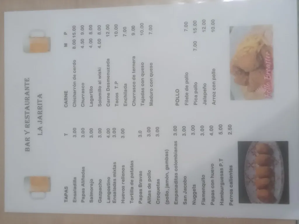 Menu_La Jarrita_Utrera_image_2