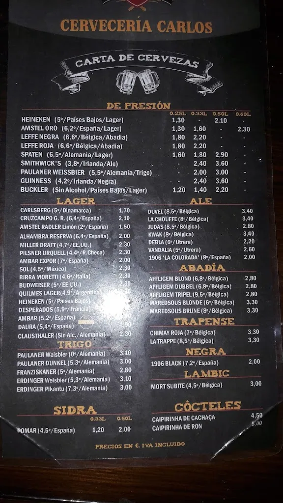 Menu_Cervecería Carlos_Utrera_immagine_3