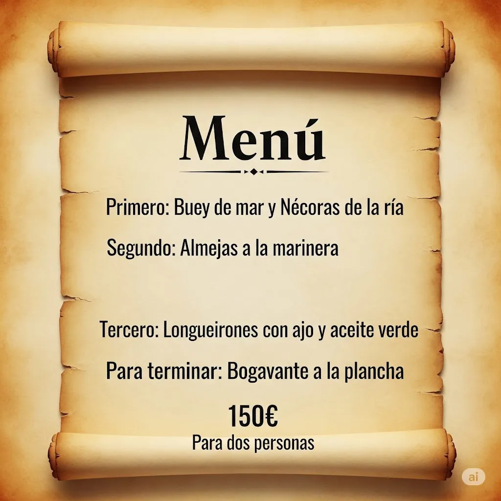 Menu_MercaMaris | Marisco Gallego a domicilio | Restaurante_Corcubión_immagine_1