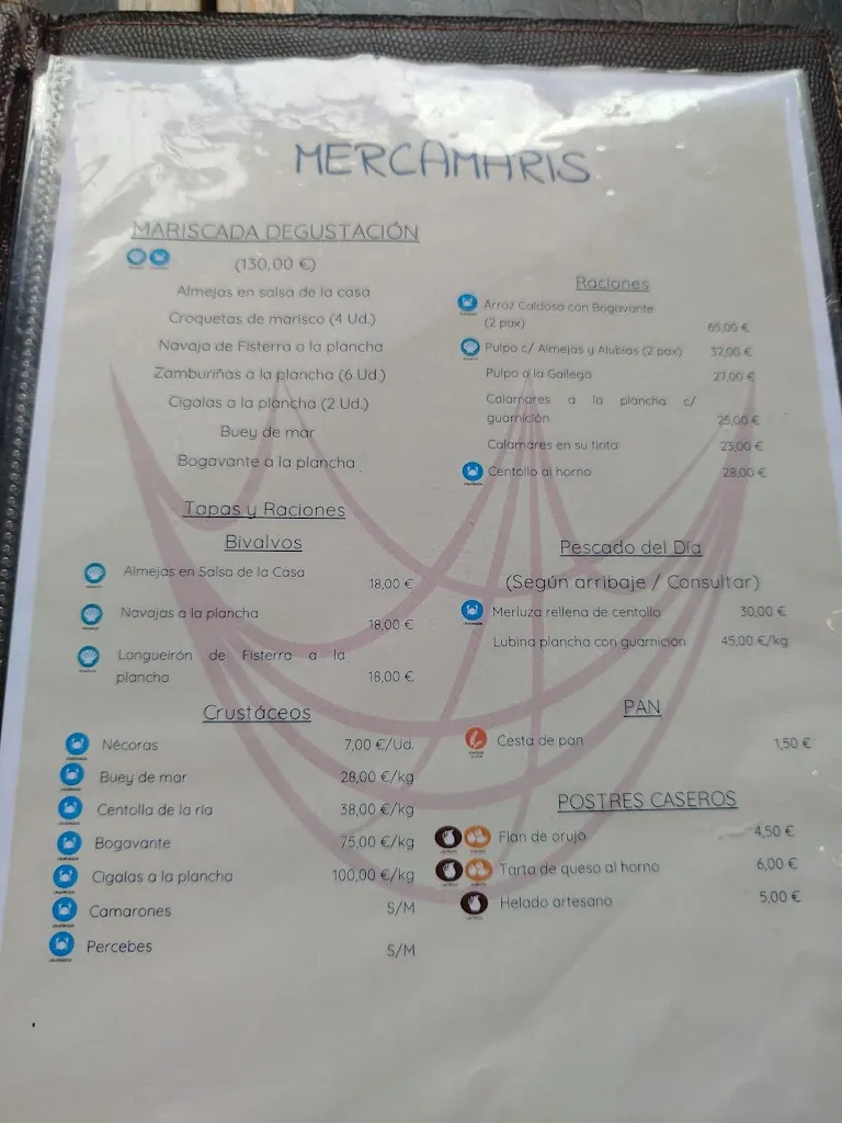 Menu_MercaMaris | Marisco Gallego a domicilio | Restaurante_Corcubión_immagine_2