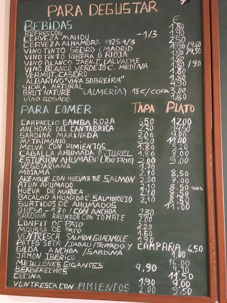 Menu_Aquí Santoña - Tienda y Tapas_Carboneras_image_1