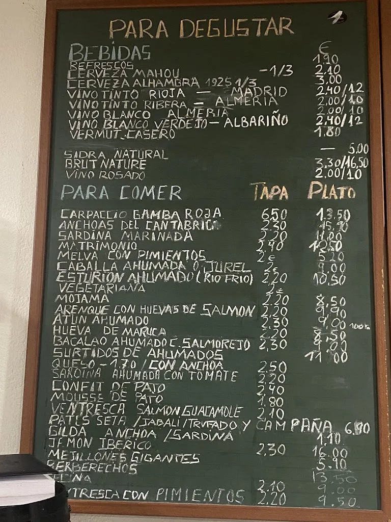 Menu_Aquí Santoña - Tienda y Tapas_Carboneras_image_2