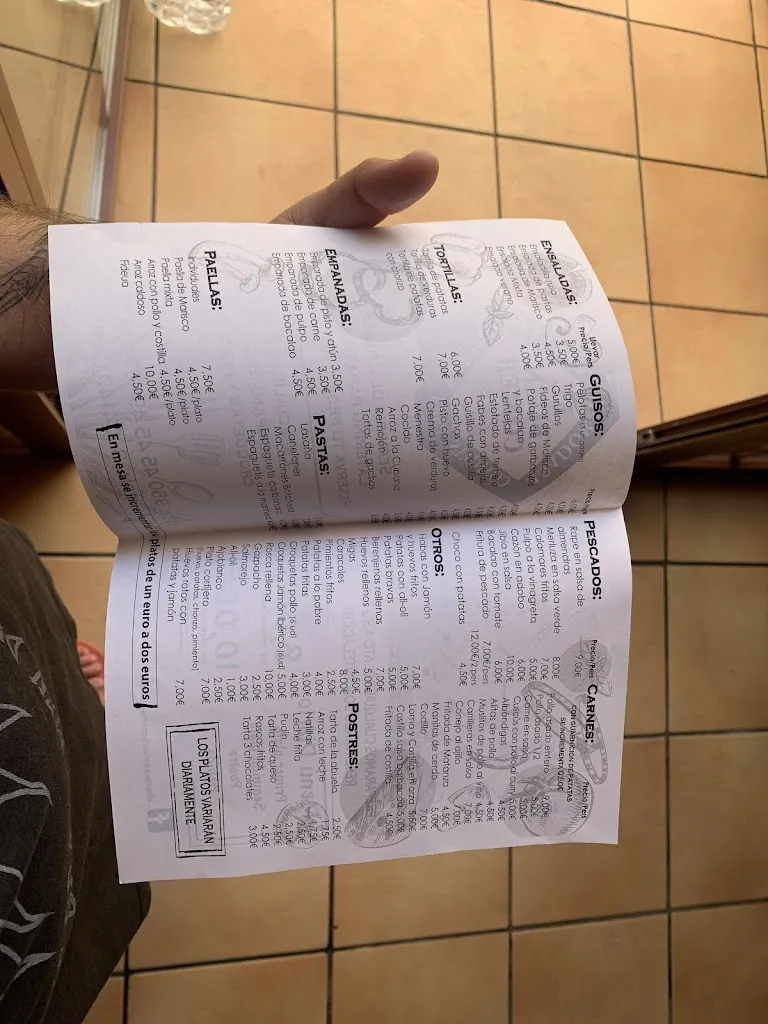 Menu_El buen comer_Carboneras_image_1