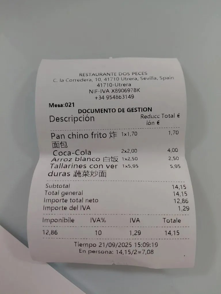 Pedro Galache_Restaurante Dos Peces_Utrera_review