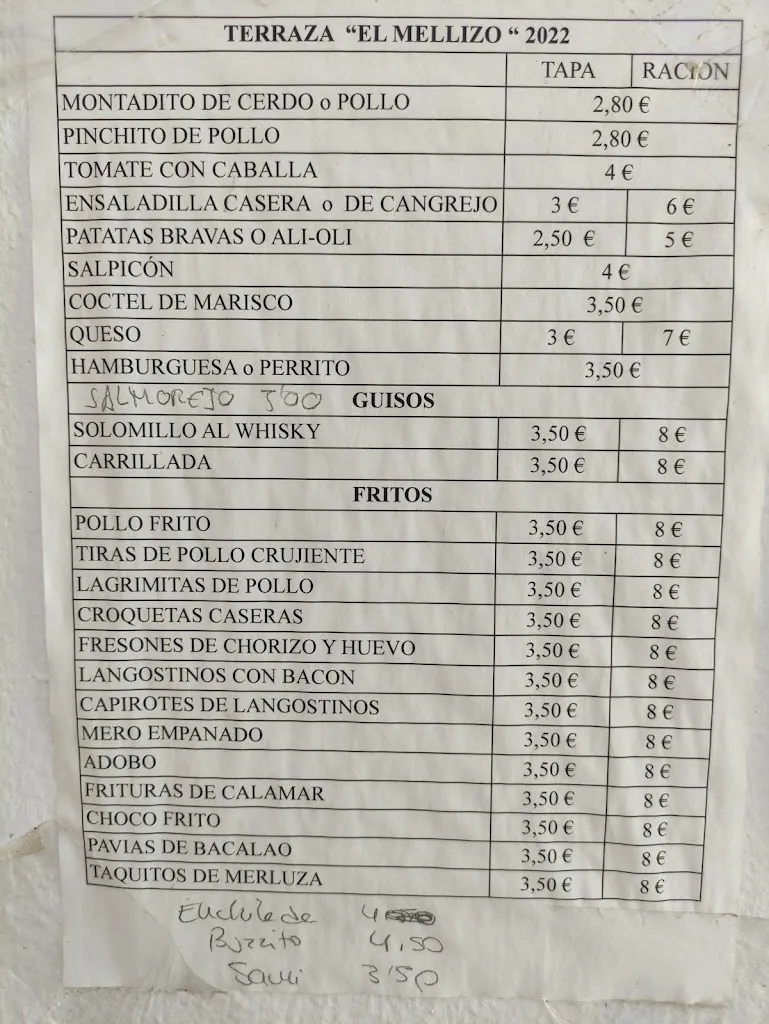 Menu_Taberna El Mellizo_Villanueva del Ariscal_image_2