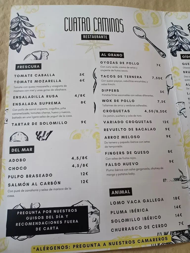 Menu_Venta Cuatrocaminos_Villanueva del Ariscal_image_2