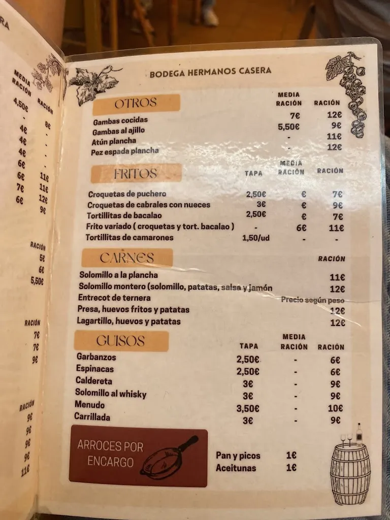Menu_Restaurante Hermanos Casera_Villanueva del Ariscal_immagine_4