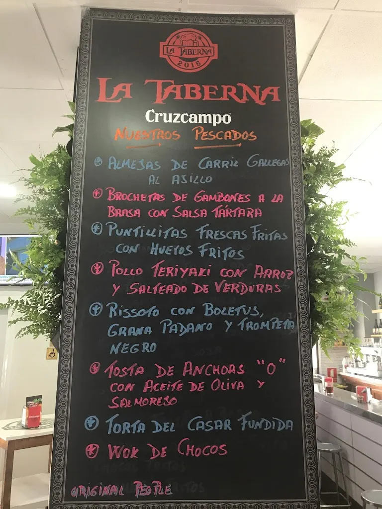 Menu_Bar restaurante La Taberna_Villaverde del Río_image_4