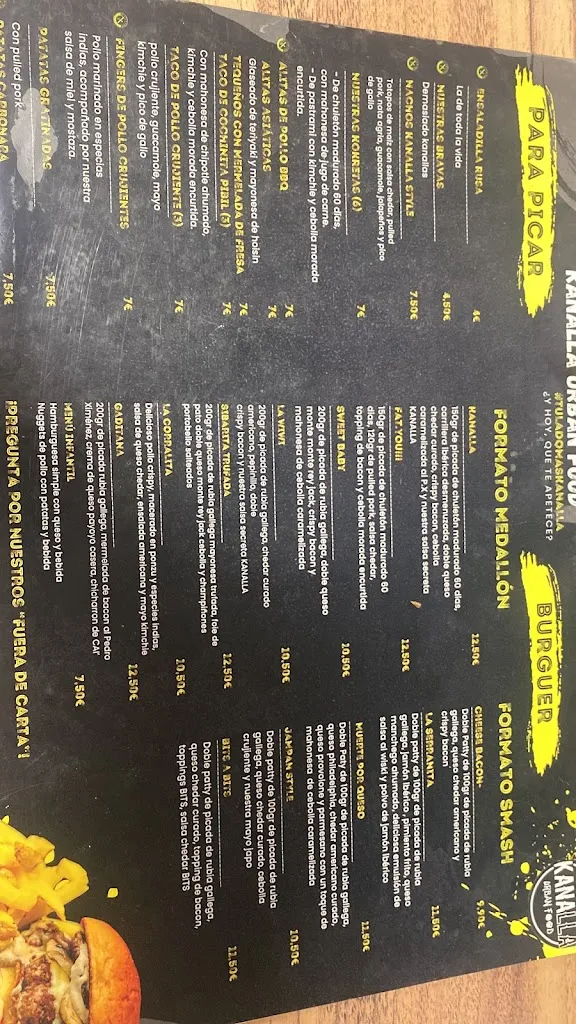 Menu_Kanalla Urban Food_Villaverde del Río_image_2