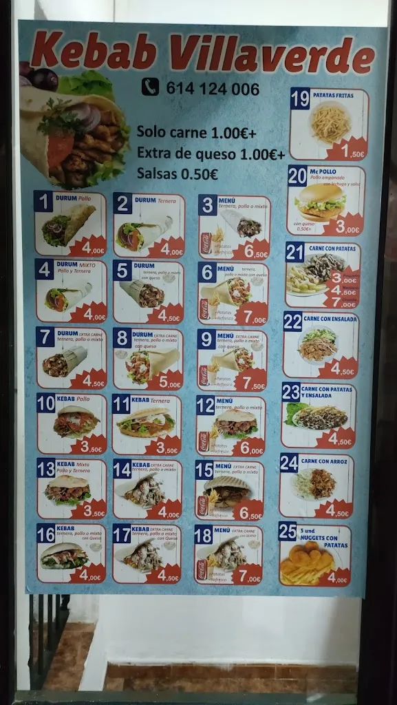 Menu_Kebab Villaverde_Villaverde del Río_image_1