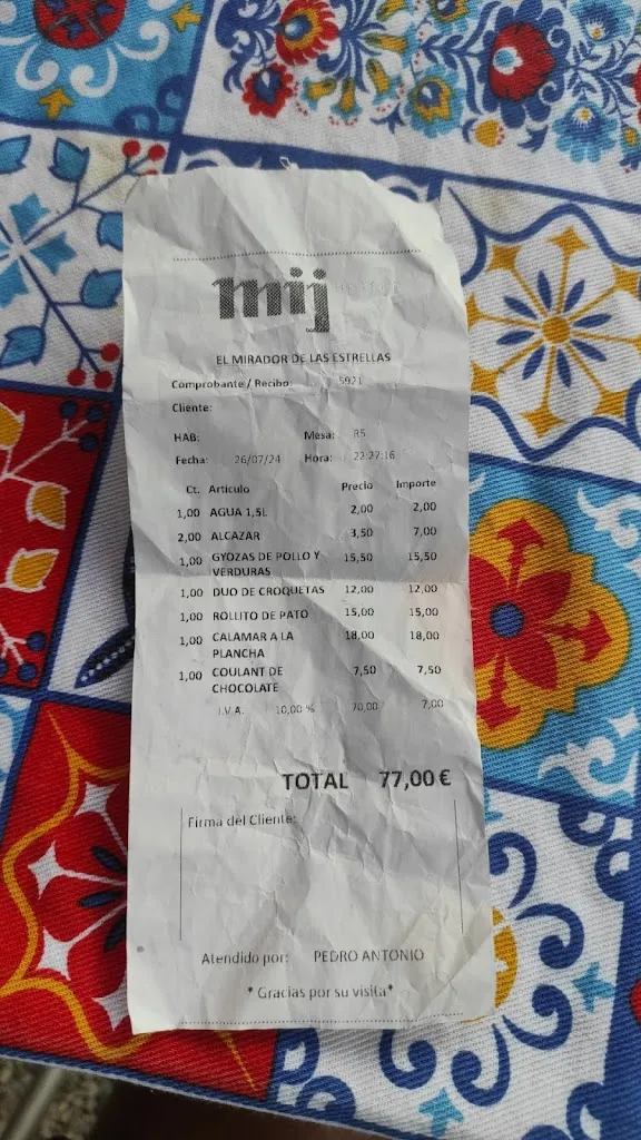 Bea Guerrero Serrano_Restaurante El Mirador de Carboneras_Carboneras_review