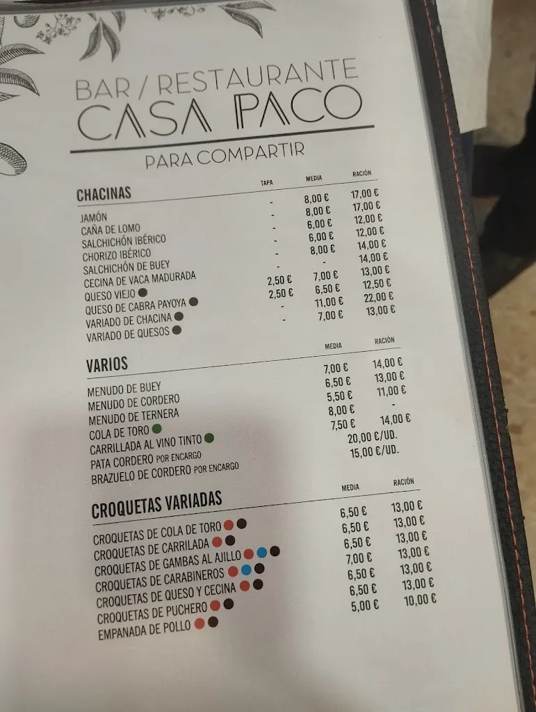 Menu_Restaurante Casa Paco_Viso del Alcor El_immagine_2