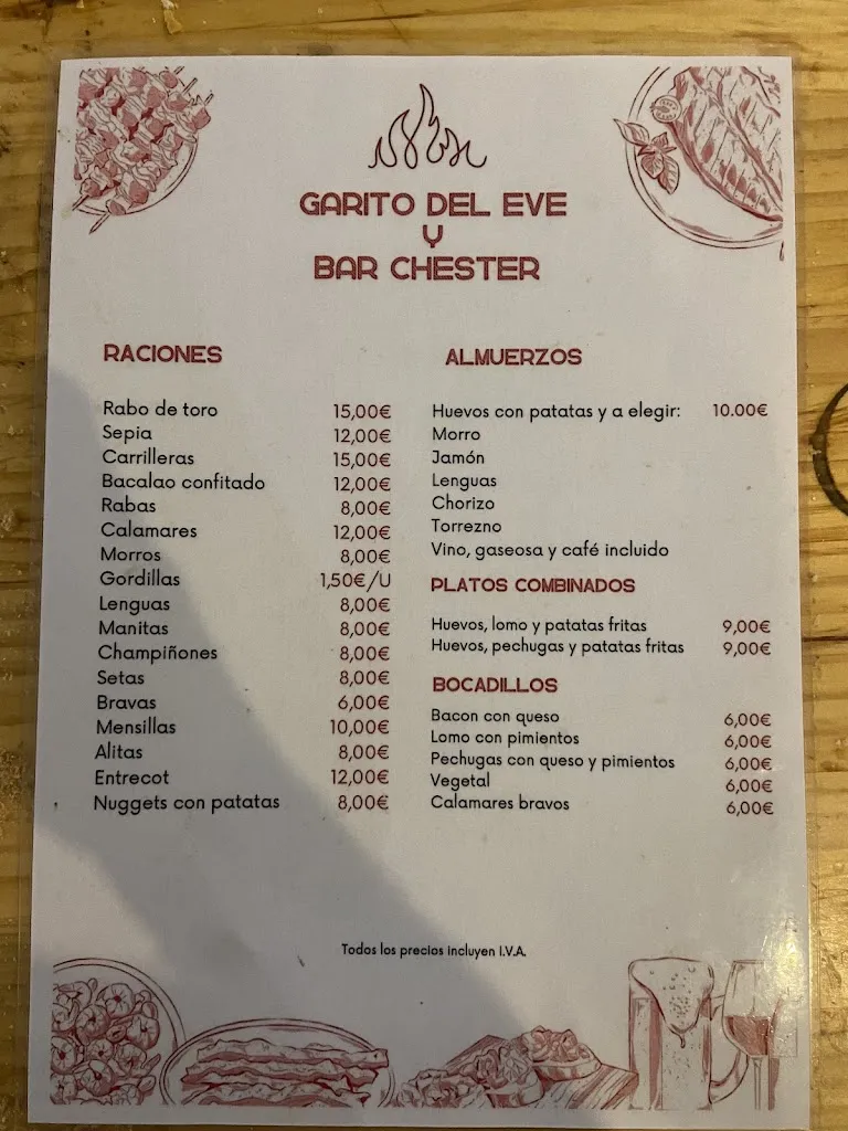 Menu_The Garito from Eve S C_Ágreda_immagine_1