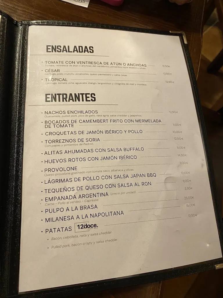 Menu_12 Del Doce Burger-Resto_Carboneras_image_1