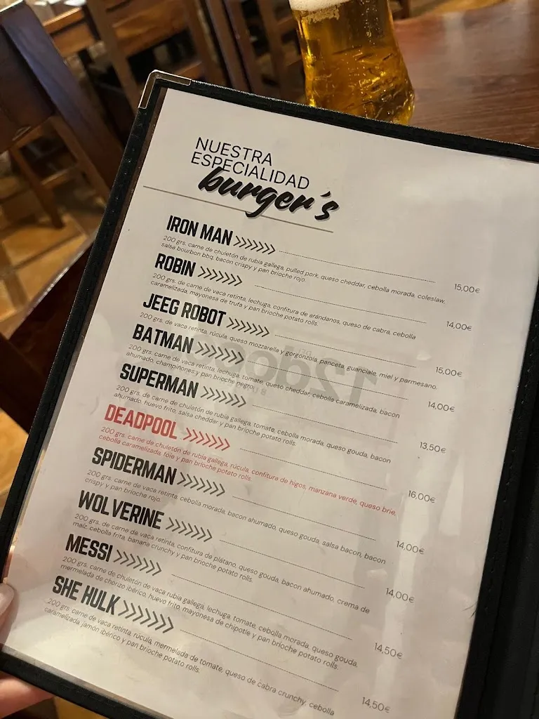 Menu_12 Del Doce Burger-Resto_Carboneras_image_4