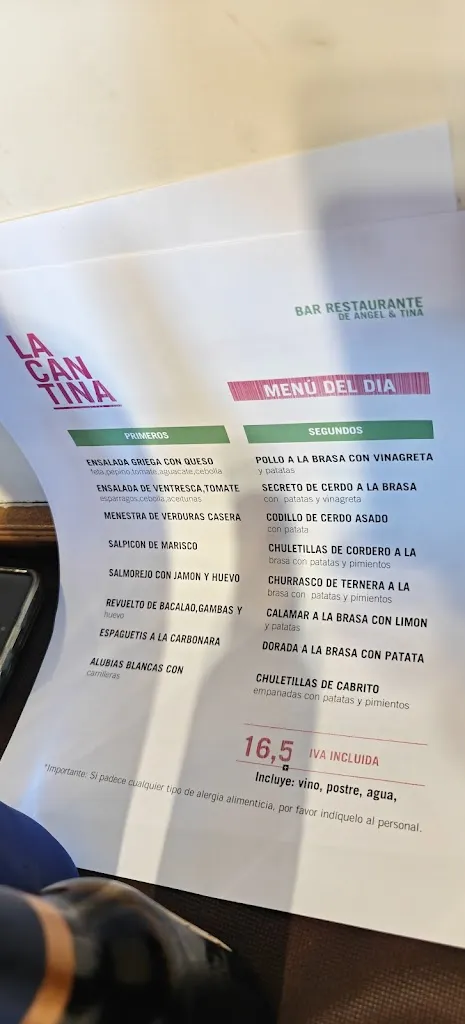 Menu_La Cantina Bar Restaurante de Ángel & Tina_Alconaba_image_2