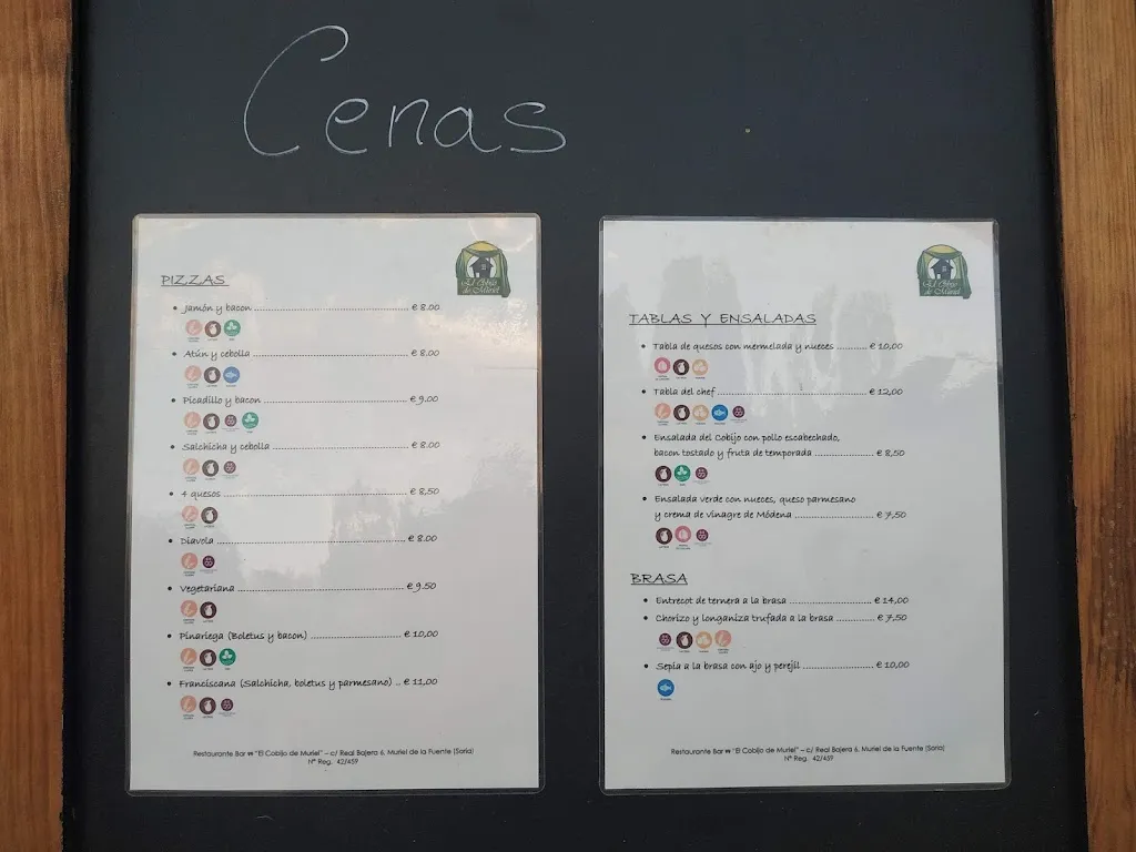 Menu_Restaurante El Cobijo de Muriel_Abejar_immagine_3