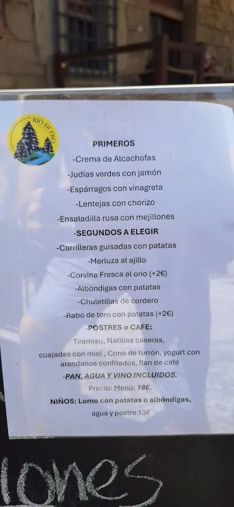 Menu_Hostal Restaurante Rio Duero_Abejar_immagine_1