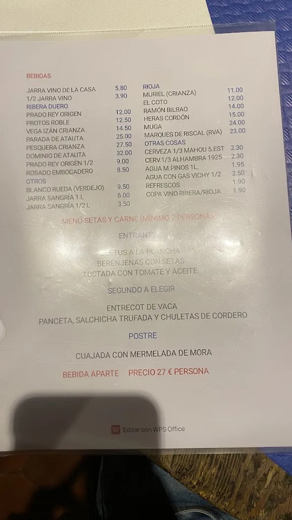 Menu_Mesón El Hachero_Abejar_image_3