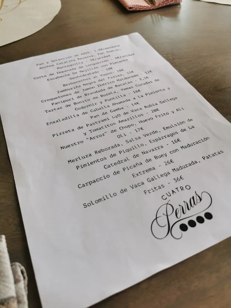 Menu_Restaurante CuatroPerras_Corcubión_immagine_3