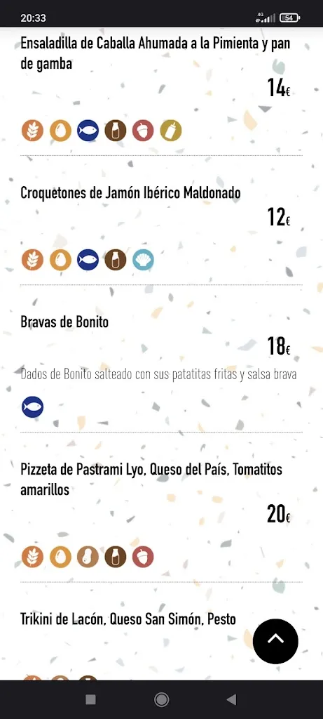 Menu_Restaurante CuatroPerras_Corcubión_immagine_4