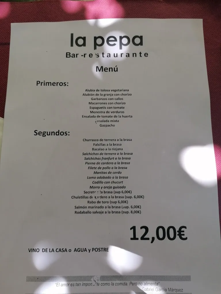 Menu_Restaurante La Pepa_Almajano_image_1