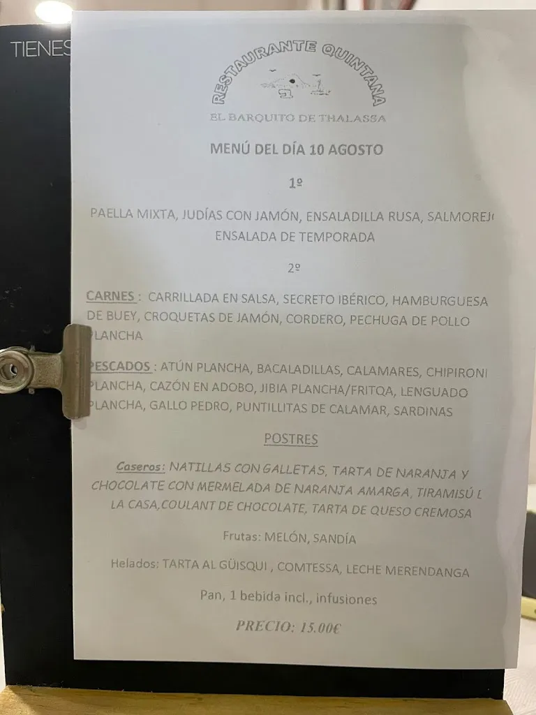 Menu_Restaurante Quintana 