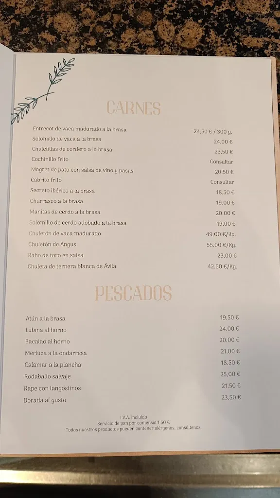 Menu_Mesón los caballos Soria_Alpanseque_immagine_1