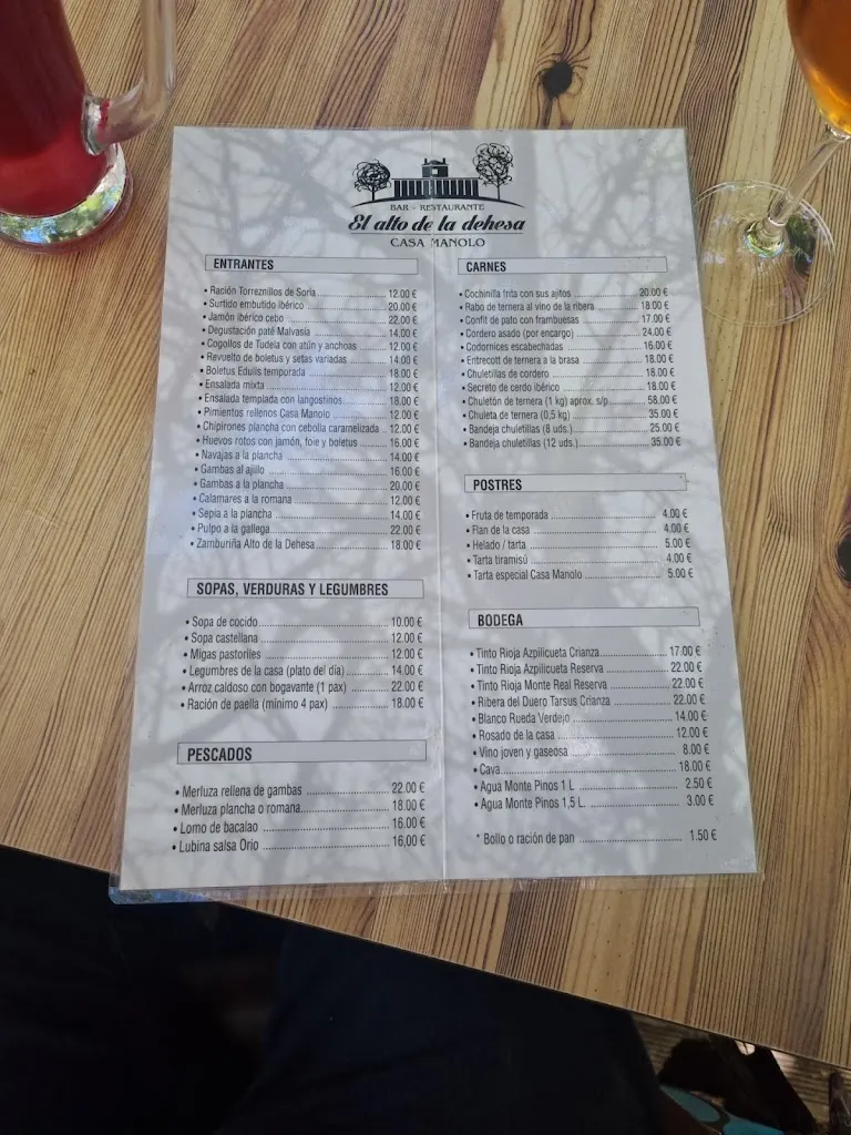 Menu_El Alto de la Dehesa - Casa Manolo_Alpanseque_image_1
