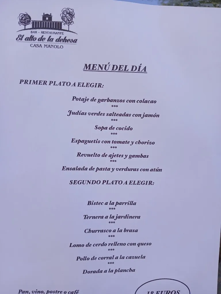 Menu_El Alto de la Dehesa - Casa Manolo_Alpanseque_image_2