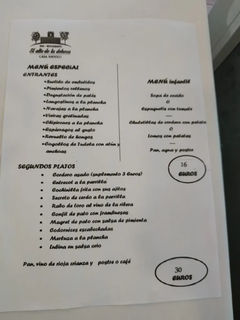 Menu_El Alto de la Dehesa - Casa Manolo_Alpanseque_image_3