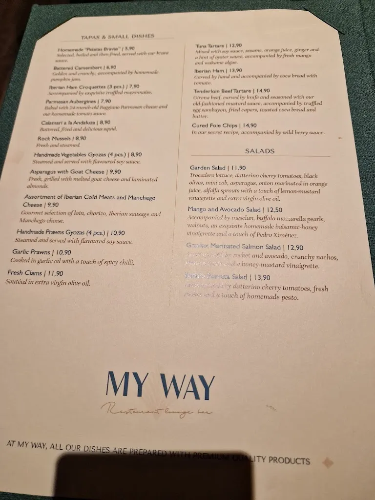 Menu_Restaurant Lounge My Way_Baraona_image_1