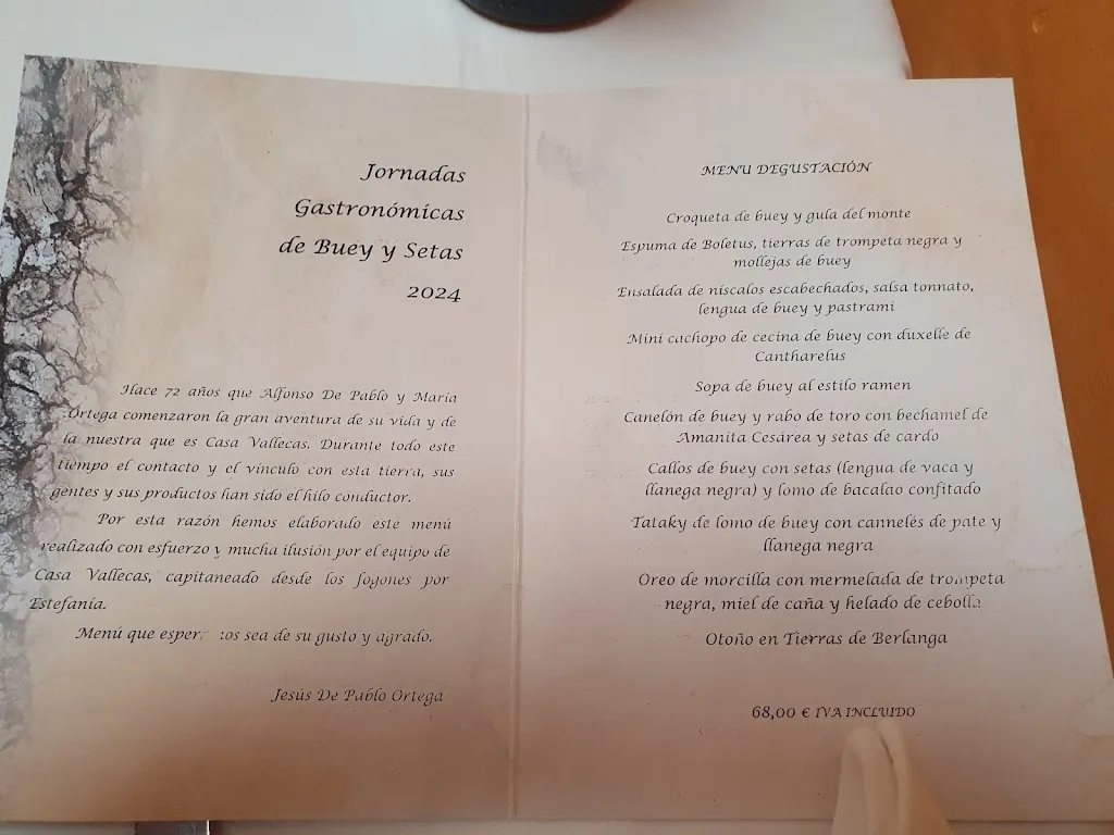 Menu_Restaurante Casa Vallecas_Berlanga de Duero_image_1