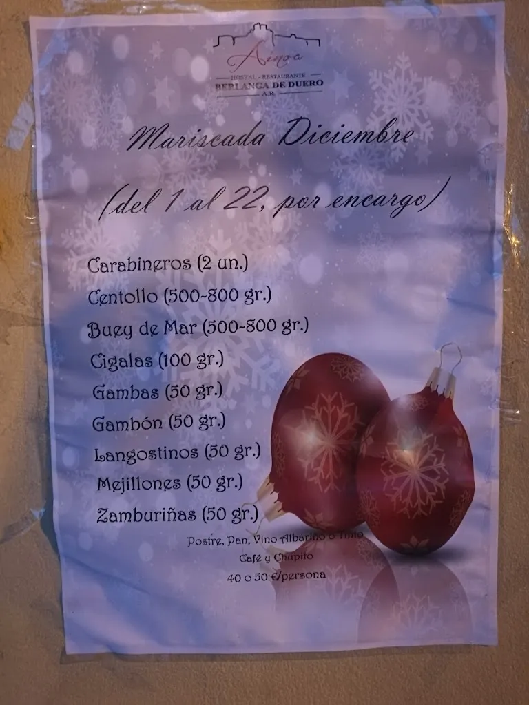 Menu_Hostal Ainoa_Berlanga de Duero_image_2