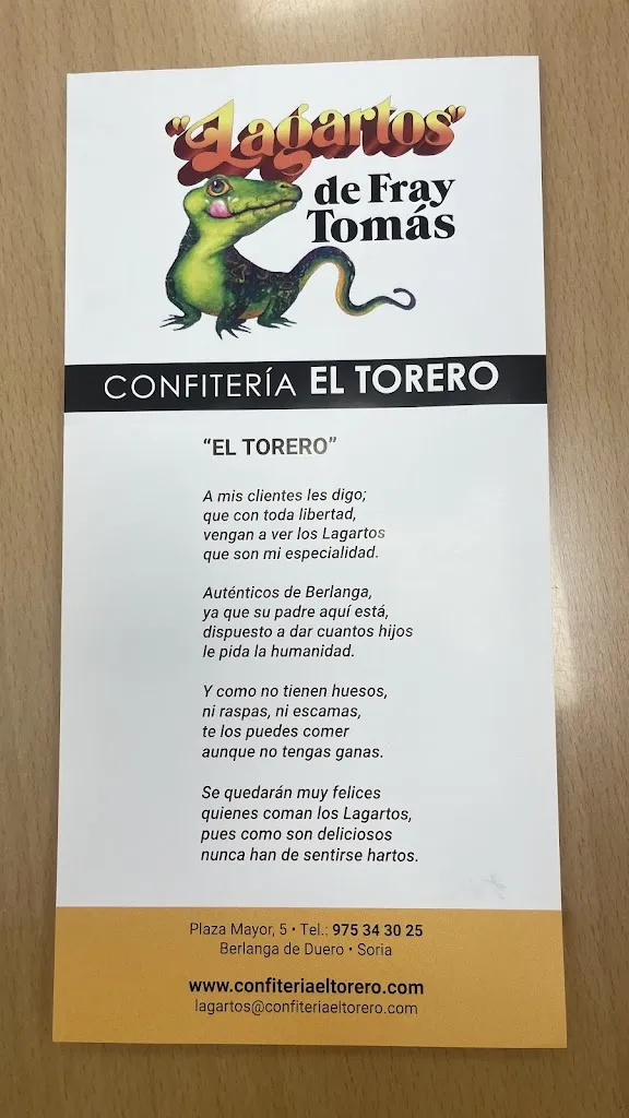 Vick Brown_Confiteria El Torero_Berlanga de Duero_review