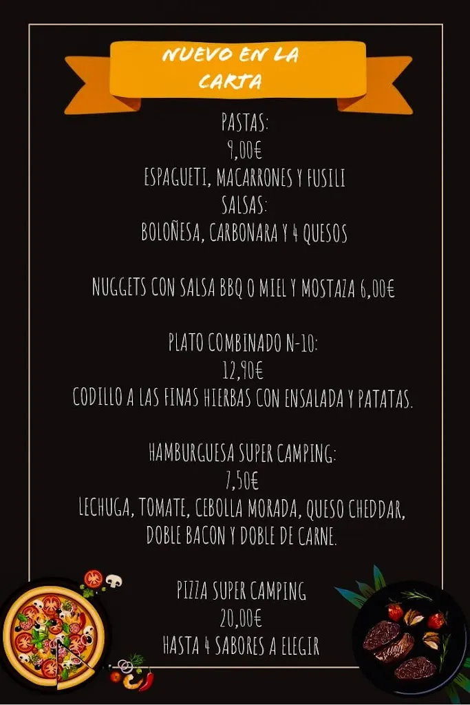 Menu_Restaurante Camping Arenillas_Arenillas_image_3