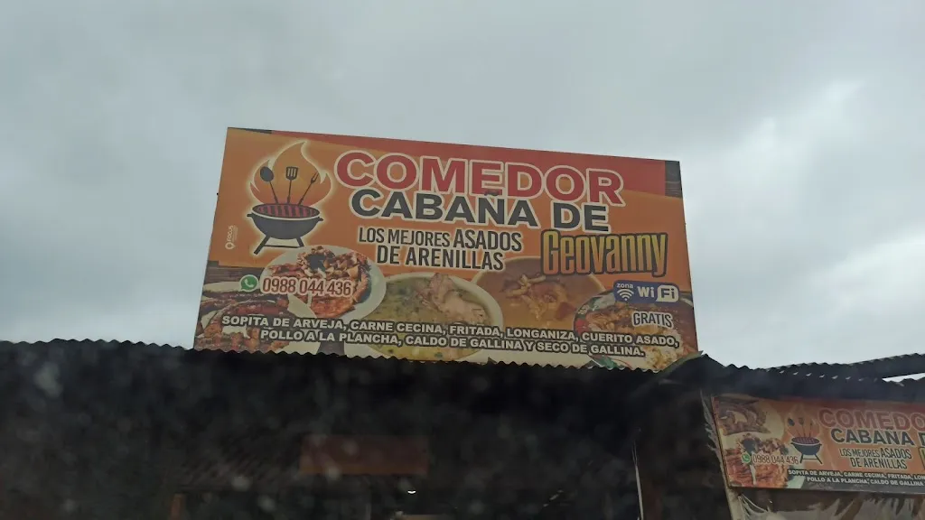 Menu_CABAÑA DE GEOVANNY_Arenillas_image_1