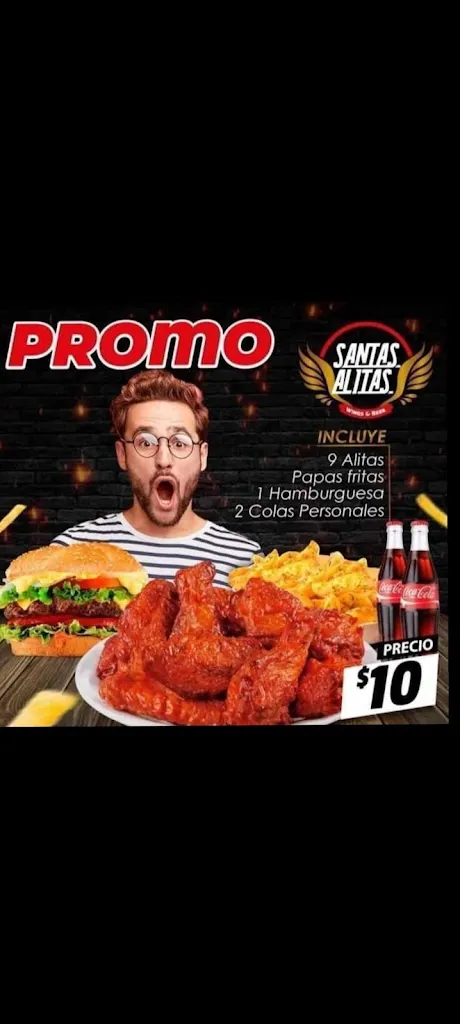 Menu_SANTAS ALITAS_Arenillas_immagine_2