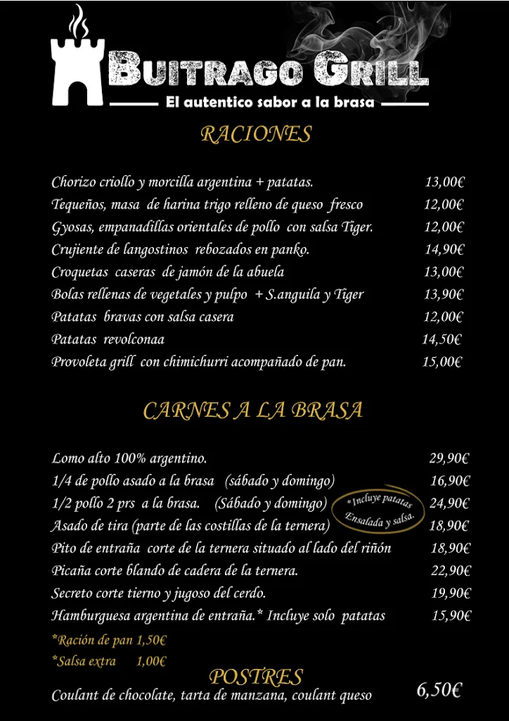 Menu_Buitrago Grill_Buitrago_image_2