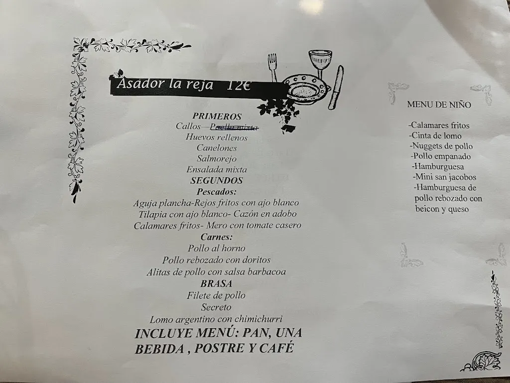 Menu_Bar La Reja_Gádor_image_1