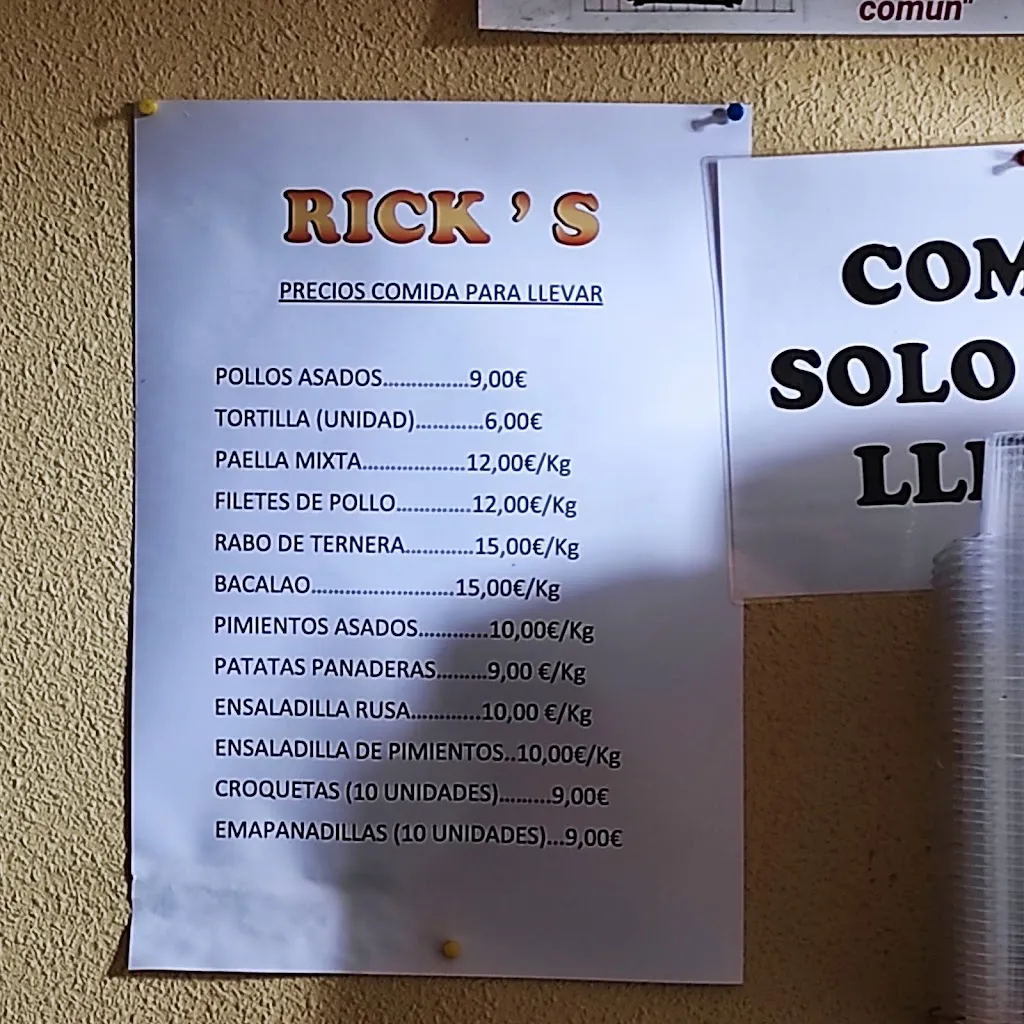 Menu_Churrería Ricks_Buitrago_image_1