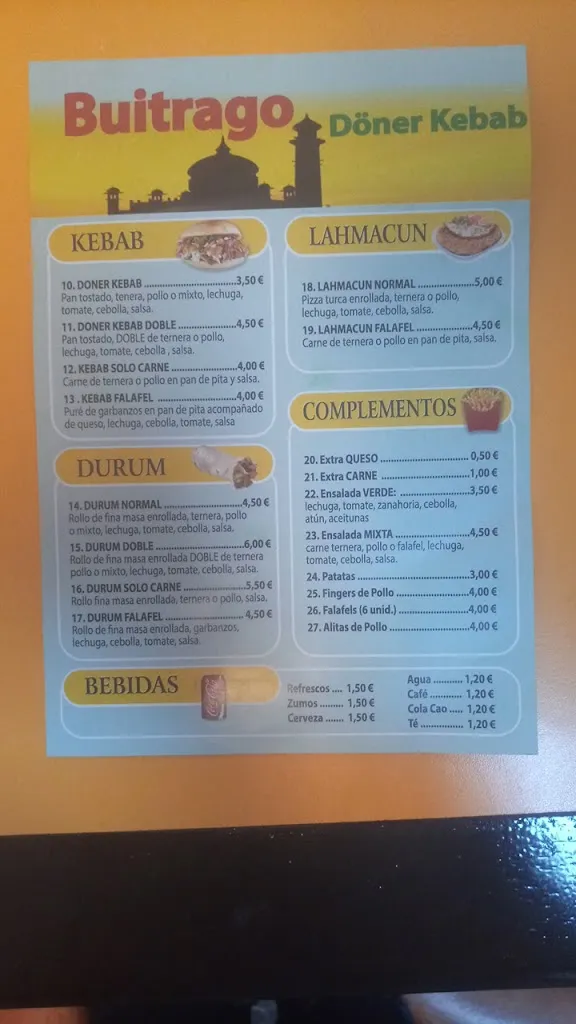 Menu_Donër Kebab Buitrago_Buitrago_image_3