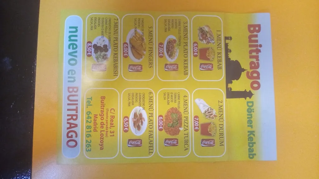 Menu_Donër Kebab Buitrago_Buitrago_image_4