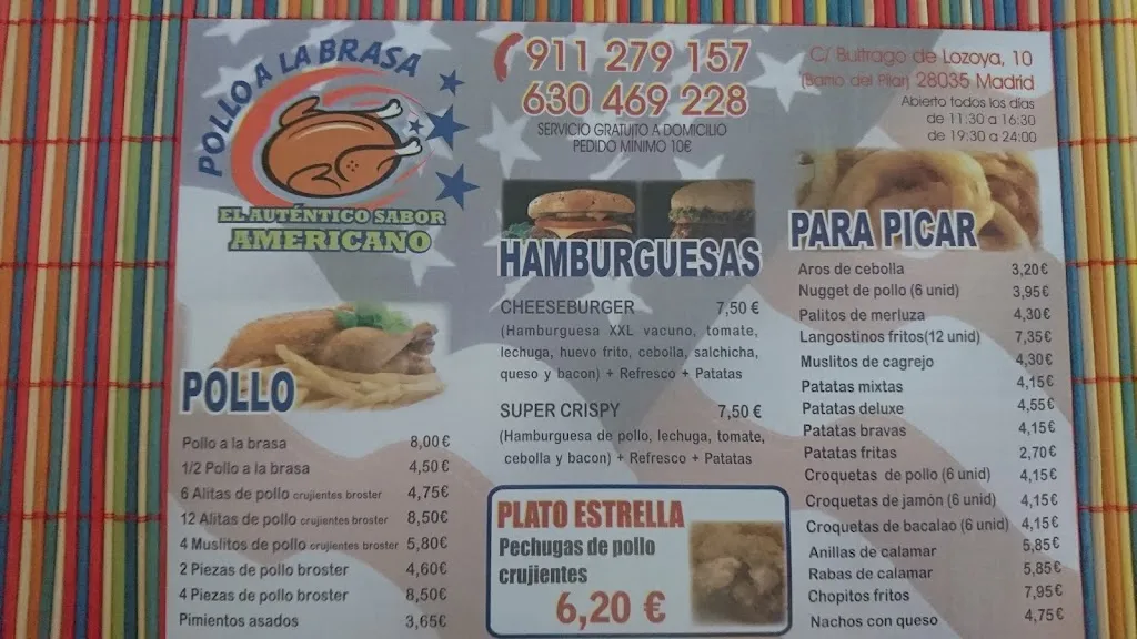 Menu_Pollo a la Brasa Buitrago_Buitrago_immagine_1
