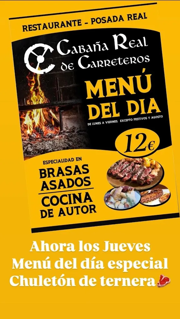 Menu_Cabaña Real De Carreteros_Cabrejas del Pinar_immagine_1