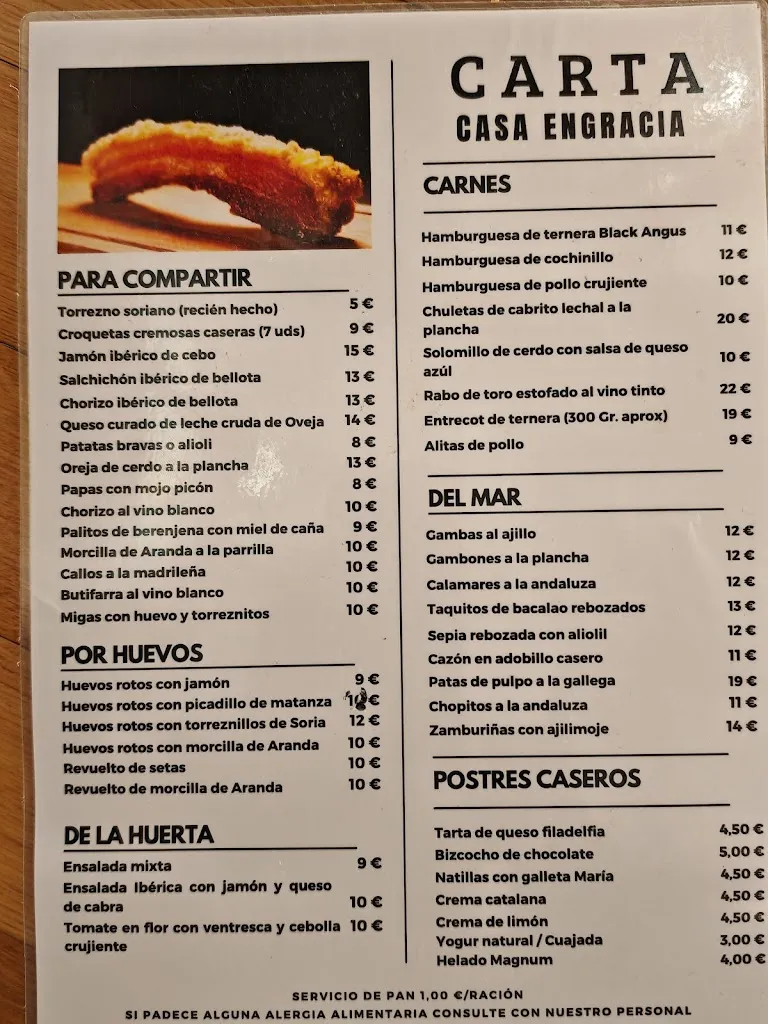 Menu_Restaurante Casa Engracia_Burgo de Osma-Ciudad de Osma_image_1