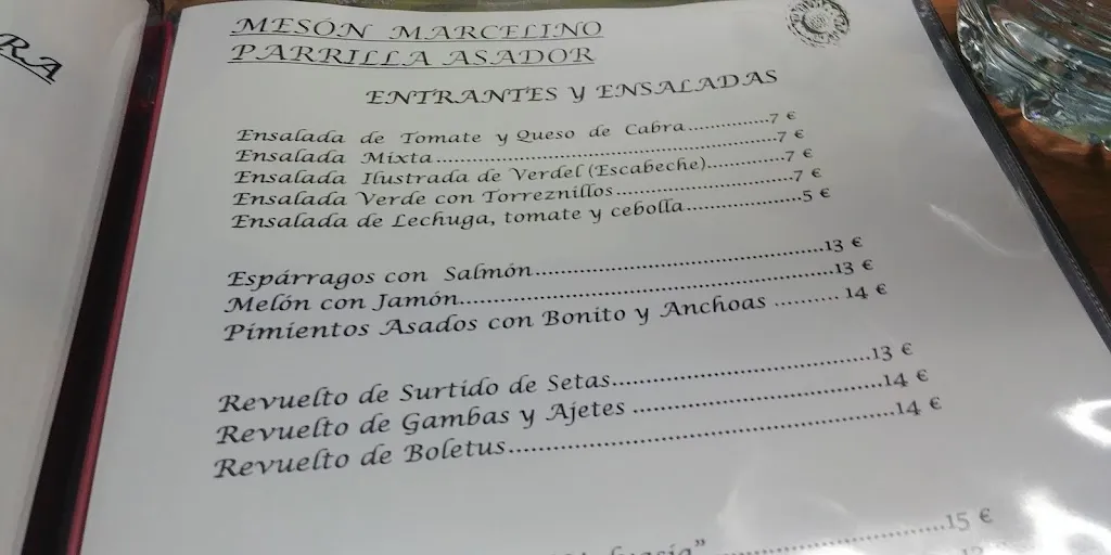 Menu_Restaurante Casa Marcelino_Burgo de Osma-Ciudad de Osma_immagine_4