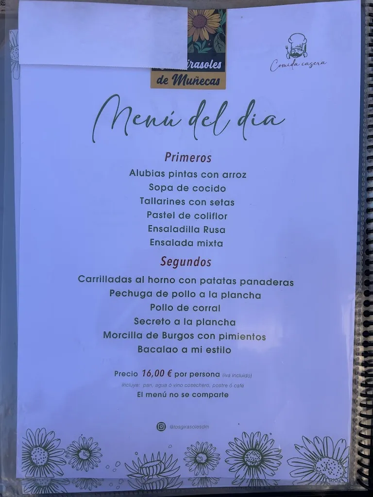 Menu_Los Girasoles de Muñecas_Burgo de Osma-Ciudad de Osma_image_4